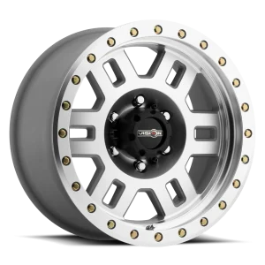 Vision Wheel Off-Road – 398 MANX – Silver – 15″x8″ -19mm – Summer Wheels – 398-5865ACMF-19